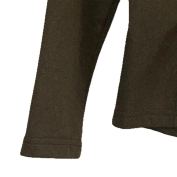 The North Face Gray 1/4 Zip Pullover Mock Turtleneck Sweater Women's Sz M EUC - Picture 5 of 9